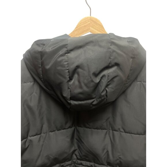 Everlane Black Hoodie The Long Puffer Jacket Parka - Picture 13 of 13